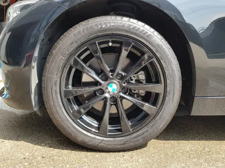 [울산휠마스터][울산휠도색잘하는집][블랙유광휠도색]bmw 3시리즈 블랙유광 분체도장 / 울산 북구