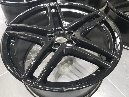 [울산휠마스터][휠도색][캘리퍼도색]벤츠 S63 AMG 블랙유광 분체도장 및 캘리퍼 도색 / 울산 북구