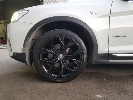 [울산휠마스터][휠도색잘하는집]BMW X4 블랙유광 분체도장 / 울산 북구