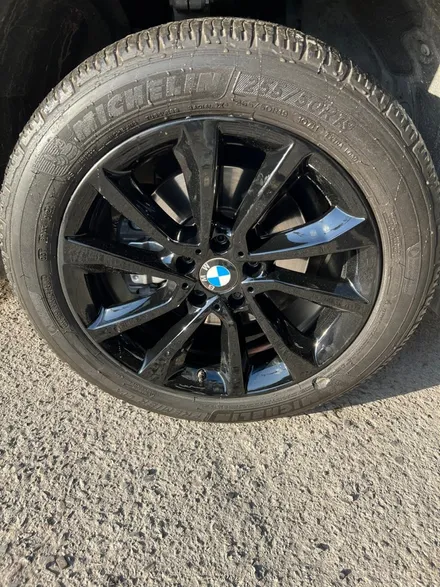 [울산휠마스터][울산휠도색][휠복원도색맛집]BMW X6 휠 블랙유광 도색 / 울산 북구
