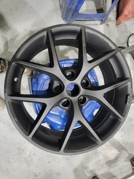 [울산휠마스터] BMW 3시리즈 BBS 블랙폴리쉬 작업 [울산 휠도색, 울산 휠복원, 울산 휠수리, 울산캘리퍼도색] / 울산 북구