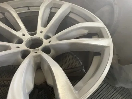 울산 BMW X6 유광블랙 분체도장 휠도색 / 울산 휠 수리, 울산 휠 복원 / 울산 북구