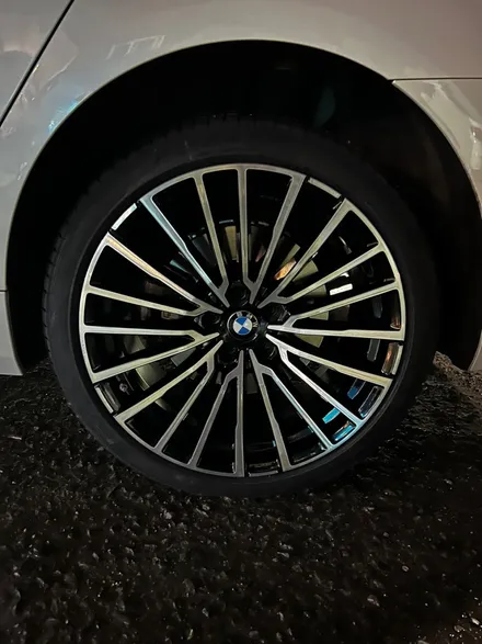 [울산휠마스터][울산휠복원][휠복원맛집]BMW 7시리즈 블랙 다이아몬드컷팅 휠 커스텀 / 울산 북구