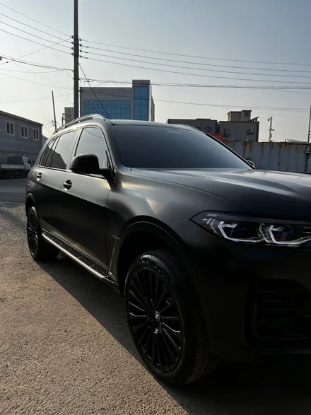 [울산휠마스터][휠도색잘하는집]BMW X7 블랙무광 휠도색 / 울산 북구