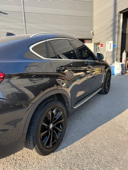 [울산휠마스터][울산휠도색][휠복원도색맛집]BMW X6 휠 블랙유광 도색 / 울산 북구