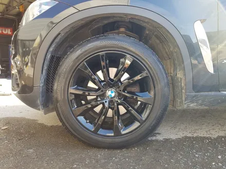 [울산휠마스터][울산휠도색][휠복원도색맛집]BMW X6 휠 블랙유광 도색 / 울산 북구