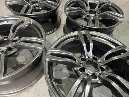[울산 휠마스터] BMW F10 5시리즈 고스트크롬 휠 복원 도색 / 울산 북구