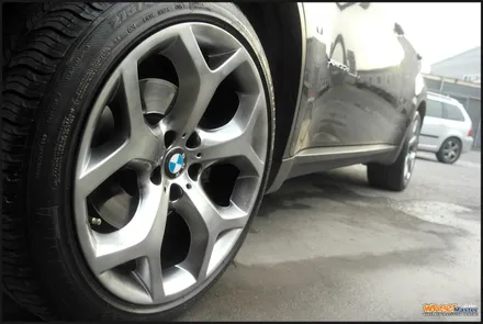 [울산휠][휠수리]bmwx6 순정휠 하이퍼메탈 분체도장 휠도색 / 울산 북구