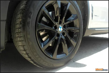[휠도색][울산휠수리]bmw x6 순정휠 블랙유광 휠도색 / 울산 북구