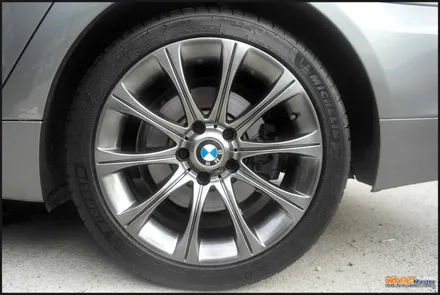 [울산휠][휠도색]bmw e60 5시리즈 하이퍼메탈 분체도장 휠도색 / 울산 북구
