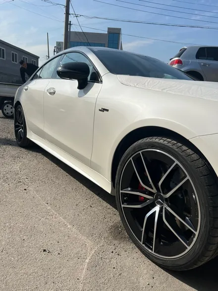 [울산휠마스터][울산캘리퍼도색][캘리퍼도색잘하는집]벤츠 CLS 53 AMG 캘리퍼 도색 / 울산 북구