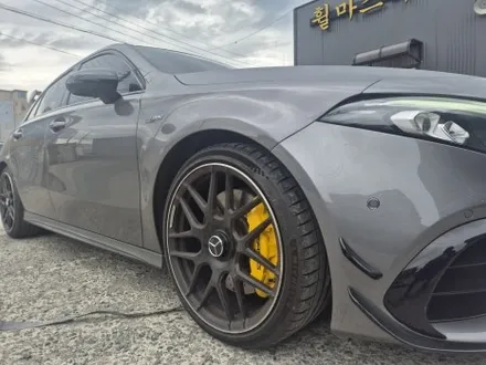[울산휠마스터] 벤츠 A45 AMG 캘리퍼도색 / 울산휠도색, 울산휠복원 / 울산 북구
