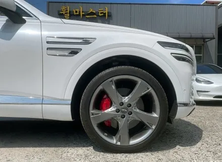 [울산휠마스터] 제네시스 GV80 캘리퍼 도색 / 울산 북구