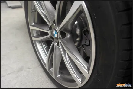 [울산다이아몬드컷팅휠][울산휠복원]bmw g11/g12 7시리즈 순정 다이아몬드컷팅휠수리 / 울산 북구