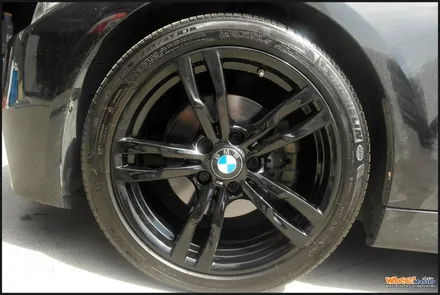 [울산휠튜닝][휠수리]bmw320d 순정휠 블랙유광 휠도색 / 울산 북구