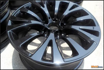 [울산휠도색][휠수리]bmw 5gt 순정휠 블랙유광 분체도장 휠도색[휠복원] / 울산 북구