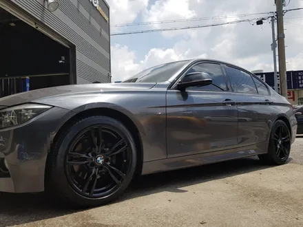 [울산휠마스터][울산휠도색][휠도색잘하는집]BMW 3시리즈 블랙유광 분체도장 / 울산 북구