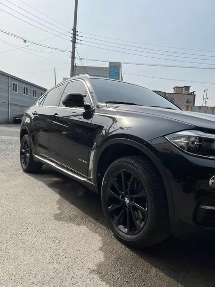 [울산휠마스터][휠도색잘하는집]BMW X6 블랙유광 휠도색 / 울산 북구