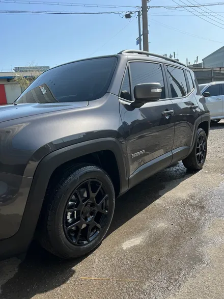 [울산휠마스터][휠도색잘하는집]JEEP 레니게이드 블랙유광 휠도색 / 울산 북구