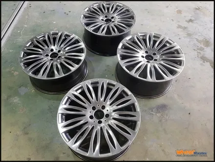 [울산휠복원][휠도색][휠수리] 울산 휠마스터 w222 벤츠s클래스 순정휠 휠크랙수리 및 휠복원 / 울산 북구