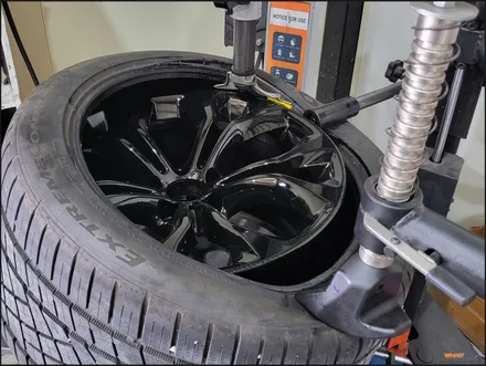 [울산휠도색][휠수리][휠복원] 울산휠마스터 bmw x6 블랙유광 분체도장 휠도색 / 울산 북구
