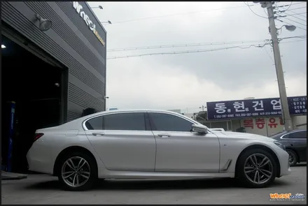 [울산다이아몬드컷팅휠][울산휠복원]bmw g11/g12 7시리즈 순정 다이아몬드컷팅휠수리 / 울산 북구