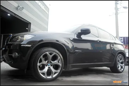 [울산휠][휠수리]bmwx6 순정휠 하이퍼메탈 분체도장 휠도색 / 울산 북구