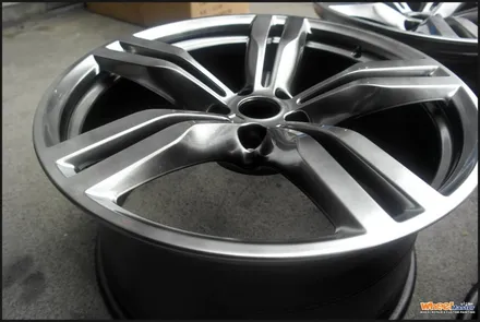 [울산휠도색][휠수리]bmw 760Li 순정휠 하이퍼메탈 분체도장 휠도색[휠복원] / 울산 북구