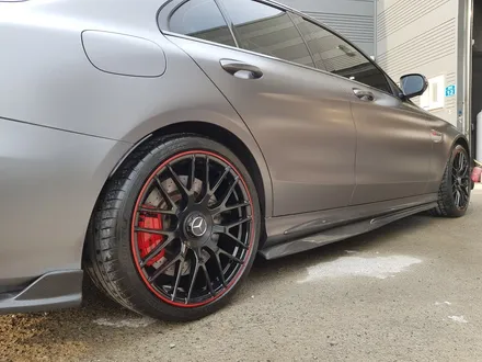 [울산휠마스터][울산휠도색][휠도색잘하는집]벤츠 C63 AMG 투톤컬러 분체도장 / 울산 북구