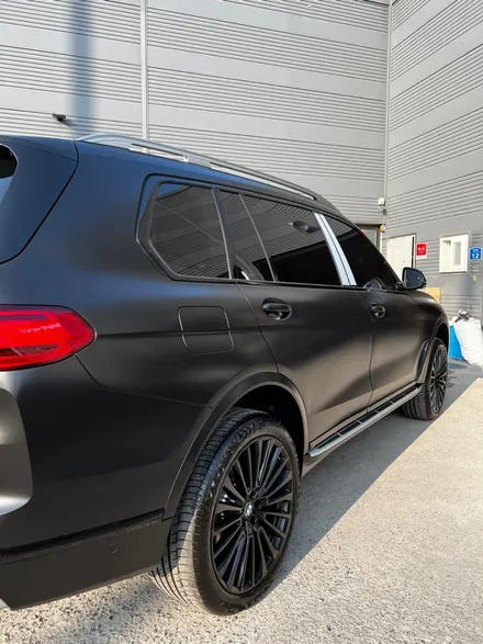 [울산휠마스터][휠도색잘하는집]BMW X7 블랙무광 휠도색 / 울산 북구