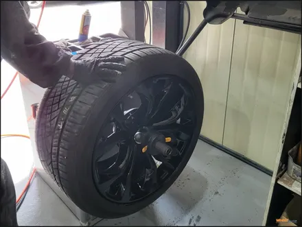 [울산휠도색][휠수리][휠복원] 울산휠마스터 bmw x6 블랙유광 분체도장 휠도색 / 울산 북구