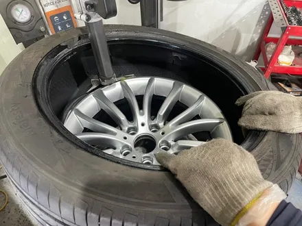 울산 BMW F10 520d 5시리즈 실버 휠 도색 / 휠수리, 휠복원 / 울산 북구