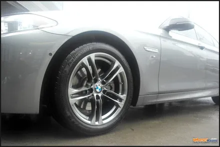 [울산휠][울산휠도색]bmw f10 530d 순정휠 하이퍼메탈 휠도색 / 울산 북구
