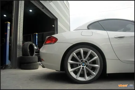 [울산다이아컷팅][휠수리]bmw e89 z4 순정휠 다이아몬드컷팅휠수리 / 울산 북구