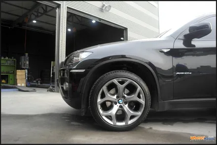 [울산휠][휠수리]bmwx6 순정휠 하이퍼메탈 분체도장 휠도색 / 울산 북구