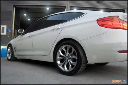 [울산휠][휠복원]bmw 3gt 순정휠 하이퍼실버 휠도색 / 울산 북구