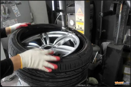 [울산휠도색][휠수리]bmw 320d 순정휠. 잘못된 휠도색 바로잡기! / 울산 북구