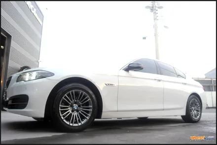 [휠수리][울산휠복원]bmw 520d 순정휠 하이퍼메탈 휠도색 / 울산 북구