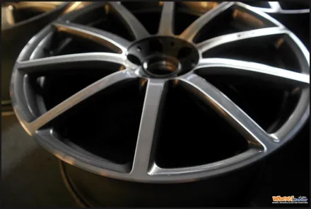 [울산휠수리][휠복원]벤츠w222 s클래스 s63amg 순정휠 다이아몬드컷팅휠수리[휠도색] / 울산 북구
