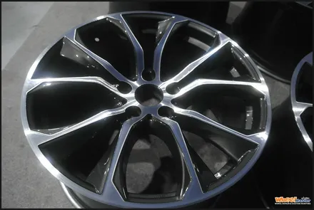 [울산휠][휠도색]BMW X6 순정휠 다이아몬드컷팅휠복원[휠수리] / 울산 북구