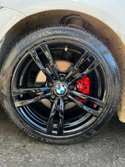 [울산휠마스터][휠도색][캘리퍼도색]BMW 320D 휠 도색,캘리퍼도색 / 울산 북구
