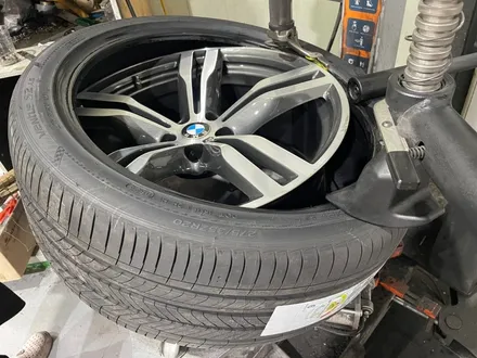 울산휠마스터 BMW 740d 다이아몬드 컷팅 휠 복원 / 휠 도색 수리 / 울산 북구