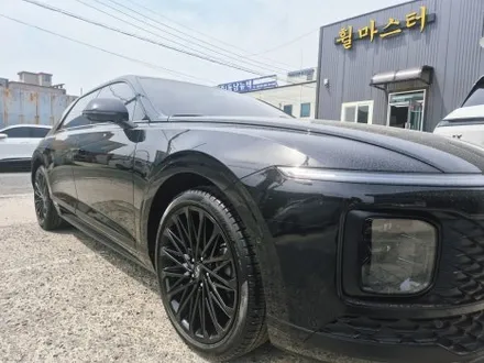 [울산휠마스터] GN7 그랜저 20인치 유광블랙 분체도장 휠 도색 / 울산휠복원 / 울산 북구