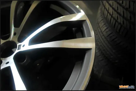 [울산다이아몬드컷팅][휠수리]bmw x5 순정 다이아몬드컷팅휠수리 / 울산 북구