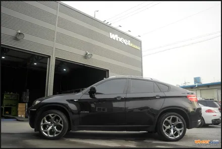 [울산휠][휠수리]bmwx6 순정휠 하이퍼메탈 분체도장 휠도색 / 울산 북구