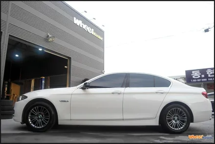 [휠수리][울산휠복원]bmw 520d 순정휠 하이퍼메탈 휠도색 / 울산 북구