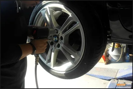 [울산휠수리][휠복원][휠도색]bmwx3 순정휠 분체도장 휠복원 / 울산 북구