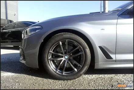 [울산휠수리][휠복원] bmw g30 520d 순정휠 하이퍼메탈 분체도장 휠도색 / 울산 북구