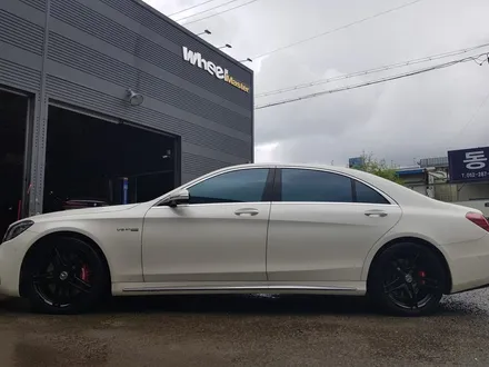[울산휠마스터][휠도색][캘리퍼도색]벤츠 S63 AMG 블랙유광 분체도장 및 캘리퍼 도색 / 울산 북구
