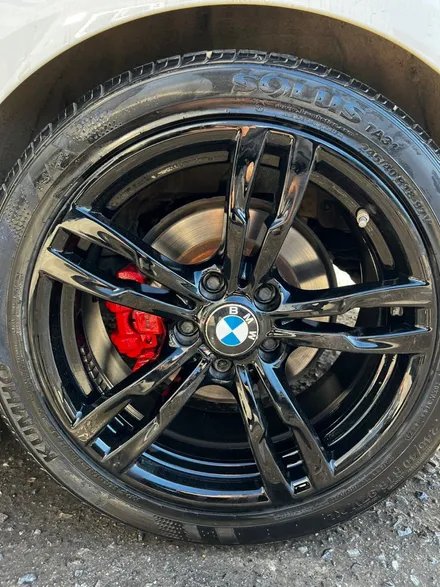 [울산휠마스터][휠도색][캘리퍼도색]BMW 320D 휠 도색,캘리퍼도색 / 울산 북구